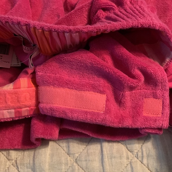 Juicy Couture S pink terry cloth spa wrap, Anacapri, S, NWT - Picture 7 of 7
